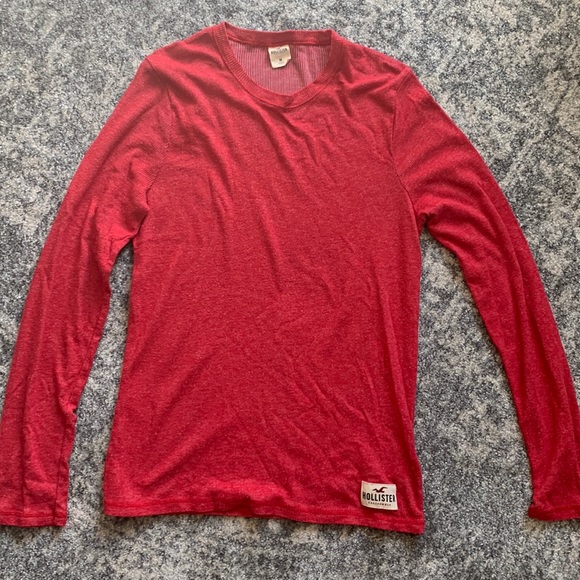 Hollister Ribbed Long-Sleeve Shirt - Picture 3 of 8